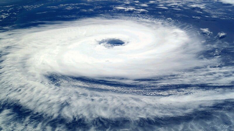 Weather - Tropical Cyclone Viewed from Space